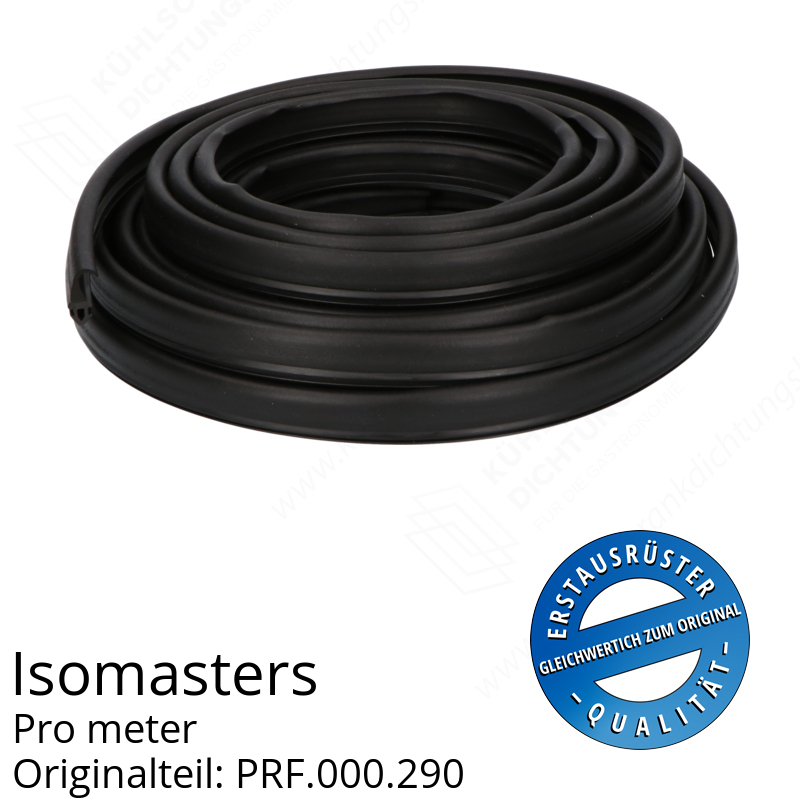 Isomasters Dichtungsgummi für Drehtür pro Meter Ersatzteil: PRF.000.290