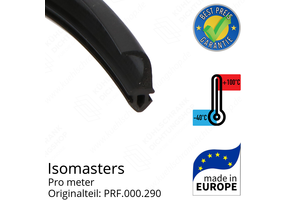 Isomasters Dichtungsgummi für Drehtür pro Meter Ersatzteil: PRF.000.290