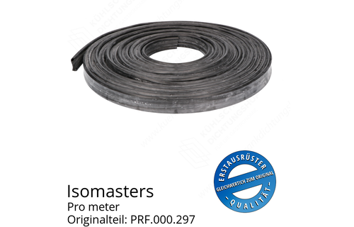Isomasters Dichtungsgummi für ISOMATIC Schiebetür pro Meter Ersatzteil: PRF.000.297