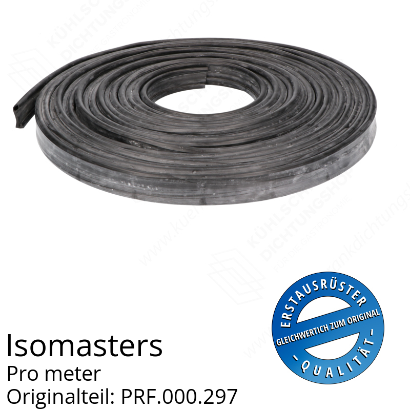 Isomasters Dichtungsgummi für ISOMATIC Schiebetür pro Meter Ersatzteil: PRF.000.297