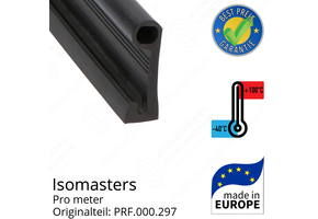 Isomasters Dichtungsgummi für ISOMATIC Schiebetür pro Meter Ersatzteil: PRF.000.297