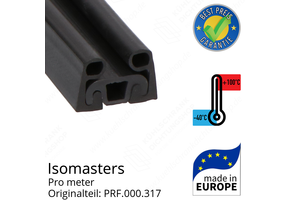 Isomasters Dichtungsgummi für ISONOMIC Schiebetür pro Meter Ersatzteil: PRF.000.317