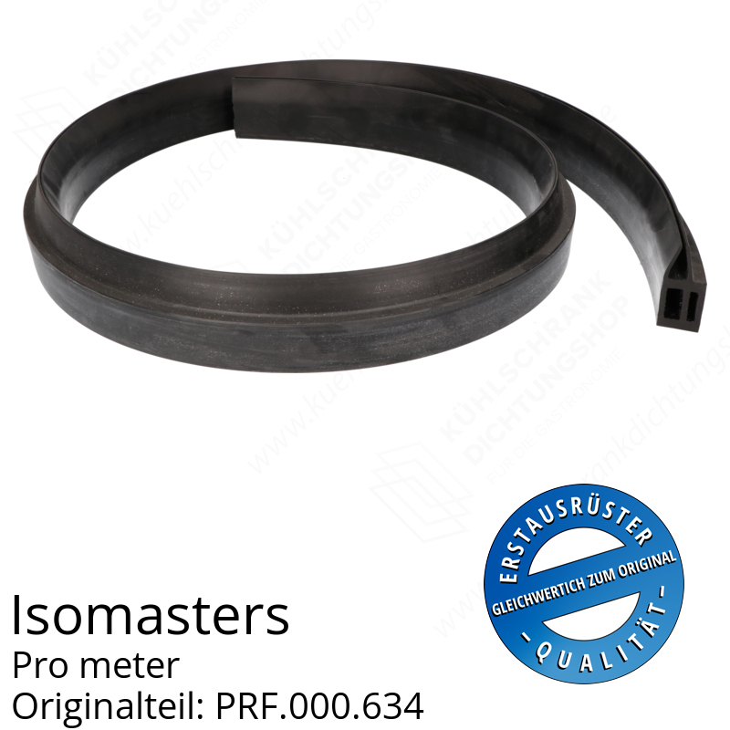 Isomasters Bodengummi (Schleifdichtung) pro Meter Ersatzteil: PRF.000.634