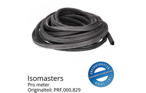 Isomasters Dichtungsgummi für Drehtür pro Meter Ersatzteil: PRF.000.829