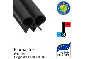 Isomasters Dichtungsgummi für Drehtür pro Meter Ersatzteil: PRF.000.829