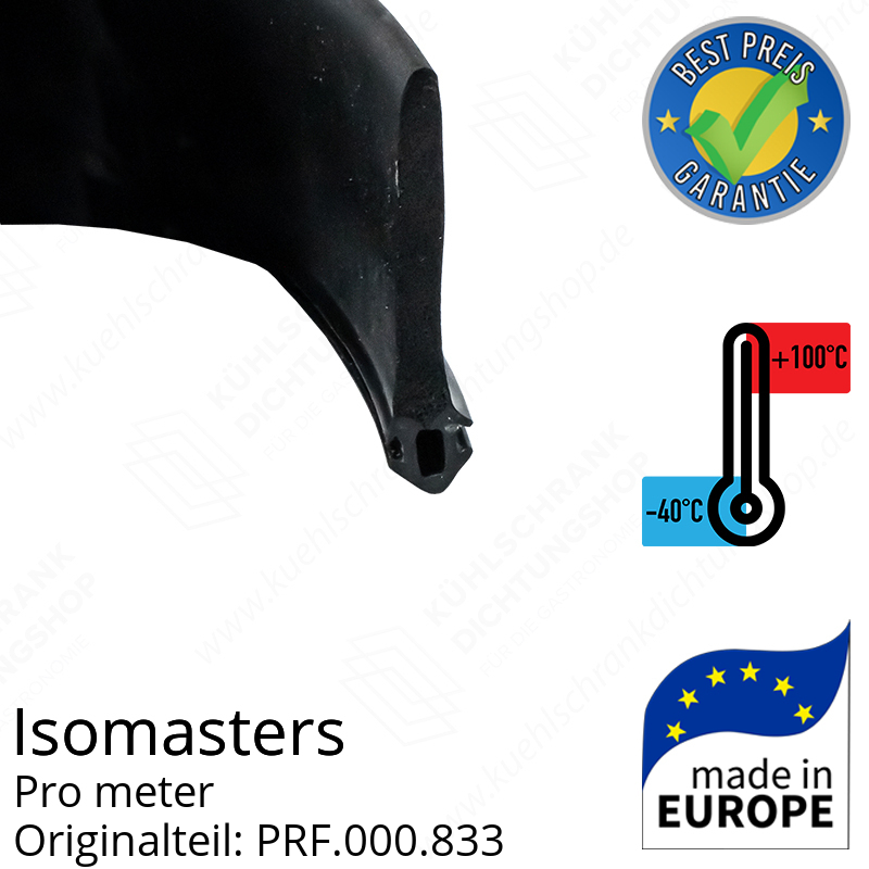 Isomasters Dichtungsgummi für Schiebetür pro Meter Ersatzteil: PRF.000.833