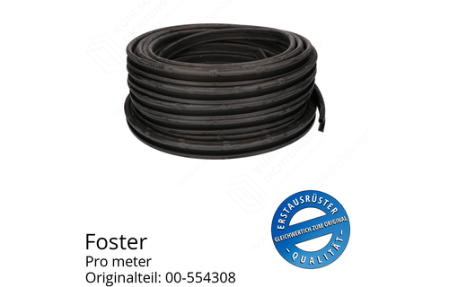 Foster Dichtungsgummi für Schiebetür und Pendeltür pro Meter Ersatzteil: 00-554308