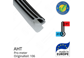 AHT Schiebedeckeldichtung pro Meter für AHT MIAMI 145 / 185 / 210 / 250 Ersatzteil: 106