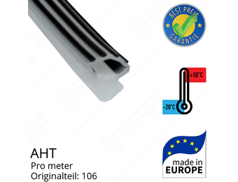 AHT Schiebedeckeldichtung pro Meter für AHT MIAMI 145 / 185 / 210 / 250 Ersatzteil: 106