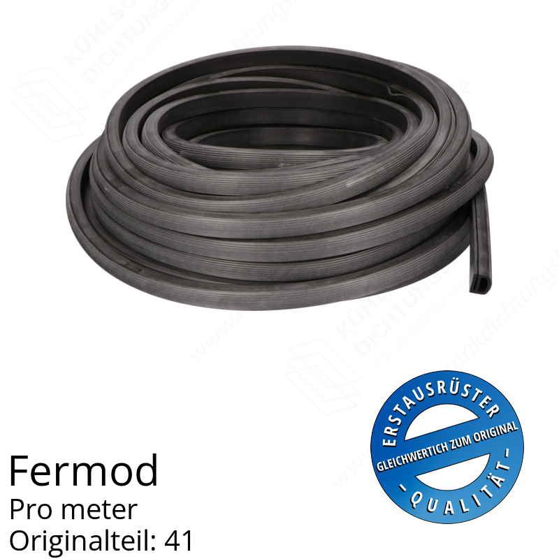 Fermod Dichtungsgummi für Drehtür pro Meter Ersatzteil: 41