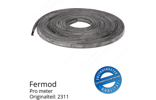 Fermod Dichtungsgummi für Schiebetür und Pendeltür pro Meter Ersatzteil: 2311