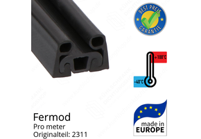 Fermod Dichtungsgummi für Schiebetür und Pendeltür pro Meter Ersatzteil: 2311
