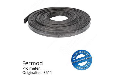 Fermod Dichtungsgummi für Schiebetür und Pendeltür pro Meter Ersatzteil: 8511
