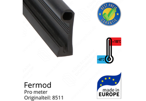 Fermod Dichtungsgummi für Schiebetür und Pendeltür pro Meter Ersatzteil: 8511