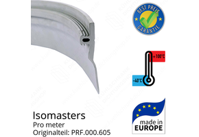 Isomasters Bodengummi für Drehtür (Schleifdichtung) pro Meter Ersatzteil: PRF.000.605