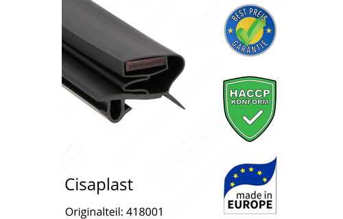 Cisaplast Türdichtung 169,7 x 75,6 cm Original Ersatzteilnummer: 418001