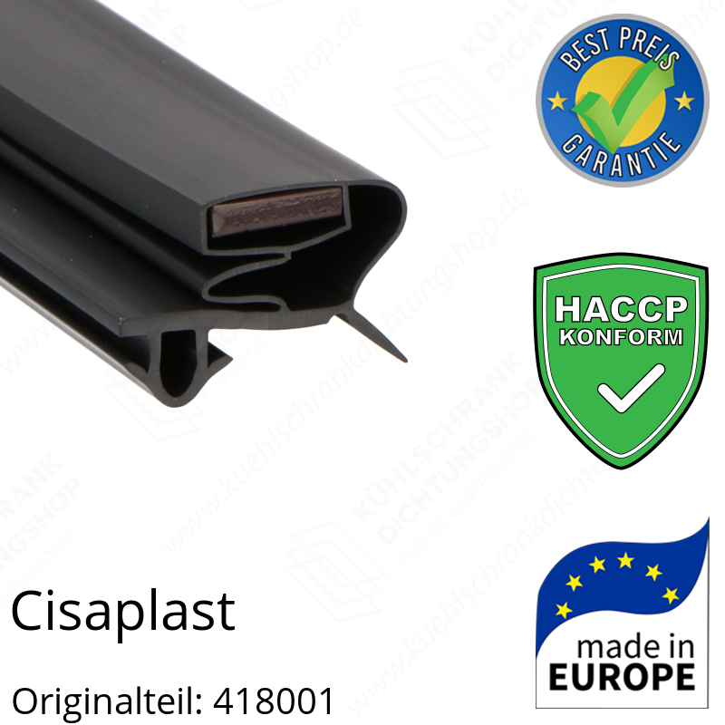 Cisaplast Türdichtung 169,7 x 75,6 cm Original Ersatzteilnummer: 418001