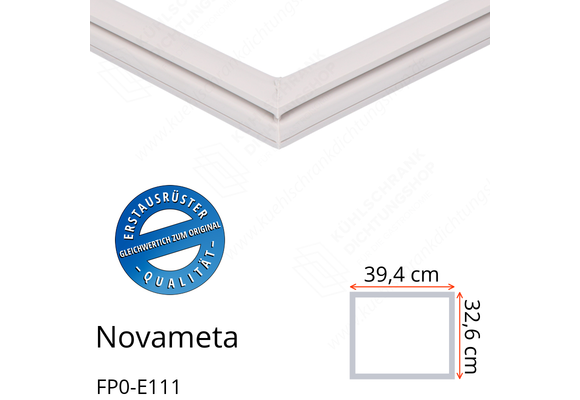 Novameta FP0-E111 Schubladendichtung 32,6 x 39,4 cm