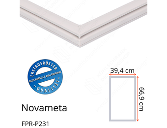 Novameta FPR-P231 Türdichtung 66,9 x 39,4 cm