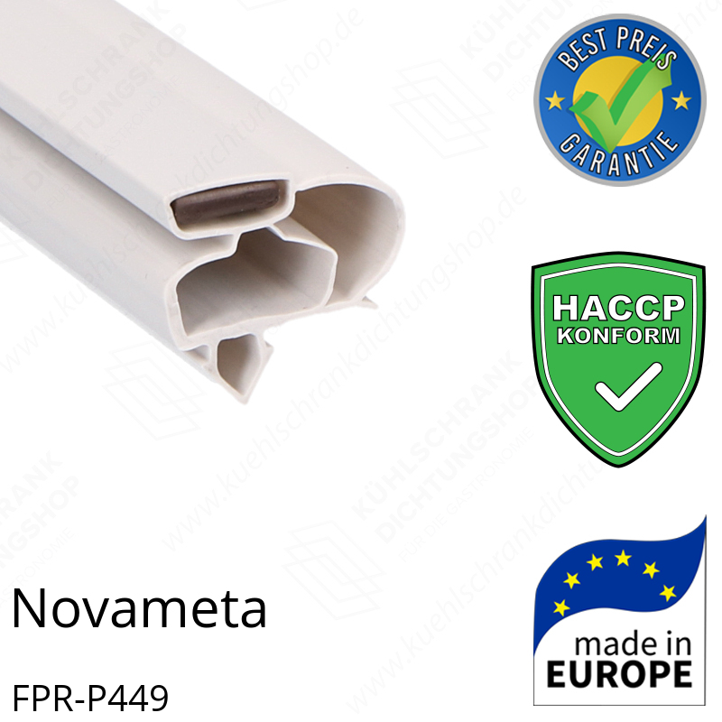 Novameta FPR-P449 Schubladendichtung 30,8 x 39,4 cm