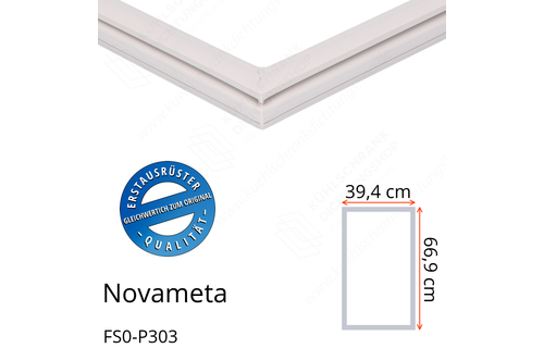 Novameta FS0-P303 Türdichtung 66,9 x 39,4 cm
