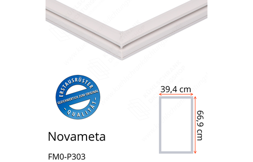Novameta FM0-P303 Türdichtung 66,9 x 39,4 cm