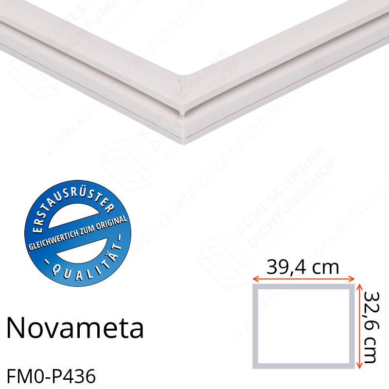 Novameta FM0-P436 Schubladendichtung 32,6 x 39,4 cm
