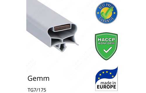 Gemm TG7/175 Schubladendichtung 18,0 x 49,3 cm