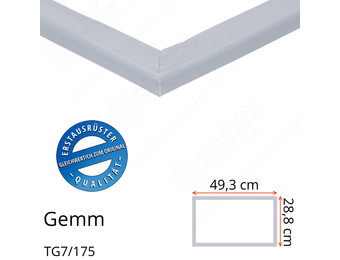 Gemm TG7/175 Schubladedichtung 28,8 x 49,3 cm