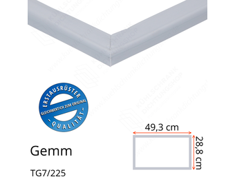 Gemm TG7/225 Schubladedichtung 28,8 x 49,3 cm