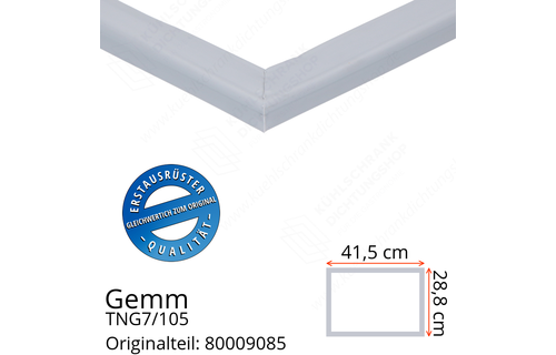 Gemm TNG7/105 Schubladendichtung 28,8 x 41,5 cm