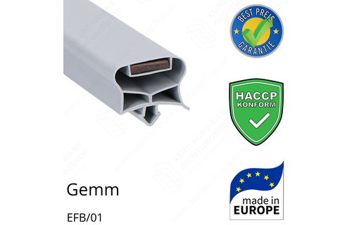 Gemm EFB/01 Türdichtung 151,5 x 67,5 cm