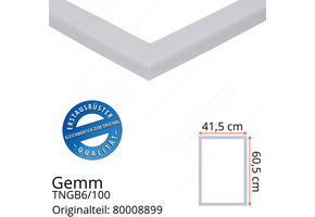 Gemm TNGB6/100 Türdichtung 60,5 x 41,5 cm
