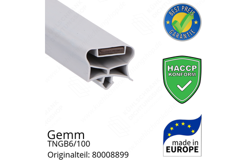Gemm TNGB6/100 Türdichtung 60,5 x 41,5 cm