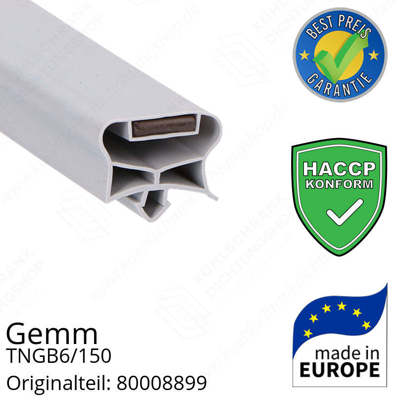 Gemm TNGB6/150 Türdichtung 60,5 x 41,5 cm