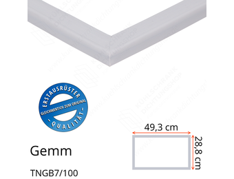 Gemm TNGB7/100 Schubladedichtung 28,8 x 49,3 cm