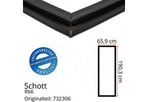 Schott Türdichtung 190,3 x 65,9 cm Ersatzteil: 732306
