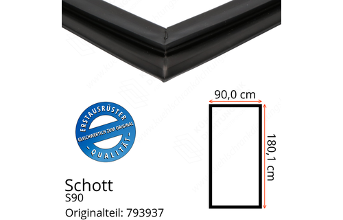 Schott Türdichtung 180,1 x 90,0 cm Ersatzteil: 793937