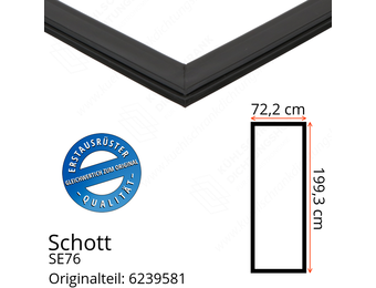 Schott Türdichtung 199,3 x 72,2 cm Ersatzteil: 6239581