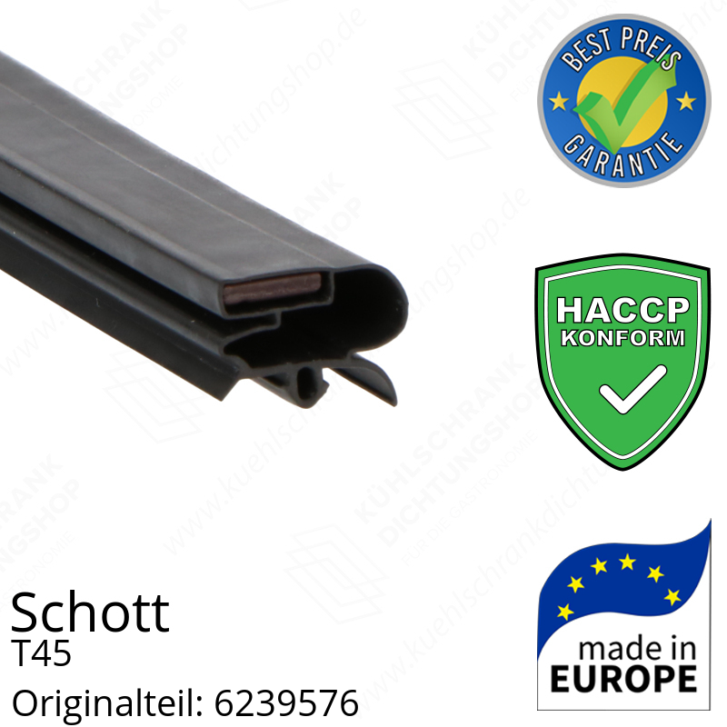 Schott Türdichtung 156,2 x 38,9 cm Ersatzteil: 6239576
