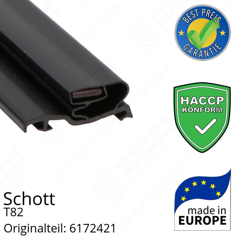 Schott Türdichtung 160,1 x 82,0 cm Ersatzteil: 6172421