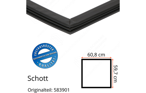 Schott Türdichtung 59,7 x 60,8 cm Ersatzteil: 583901