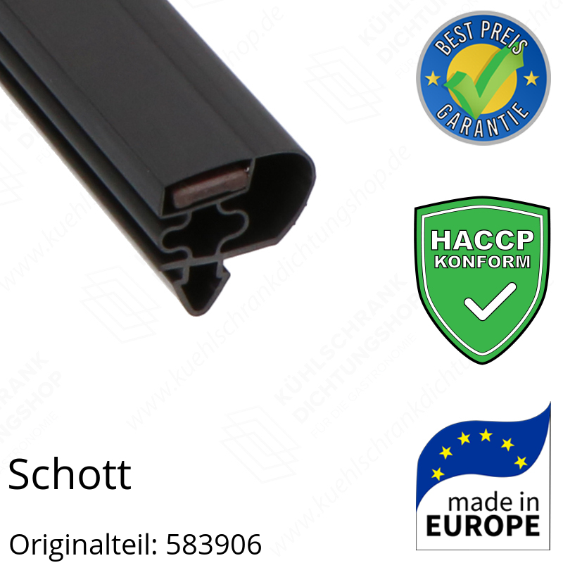 Schott Türdichtung 59,7 x 70,0 cm Ersatzteil: 583906