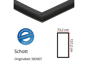 Schott Türdichtung 157,2 x 73,2 cm Ersatzteil: 583907