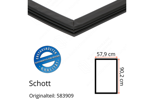 Schott Türdichtung 90,2 x 57,9 cm Ersatzteil: 583909