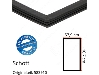 Schott Türdichtung 110,7 x 57,9 cm Ersatzteil: 583910