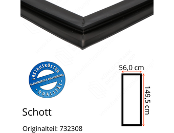 Schott Türdichtung 149,5 x 56,0 cm Ersatzteil: 732308