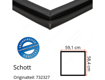 Schott Türdichtung 58,4 x 59,1 cm Ersatzteil: 732327