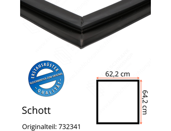Schott Türdichtung 64,2 x 62,2 cm Ersatzteil: 732341