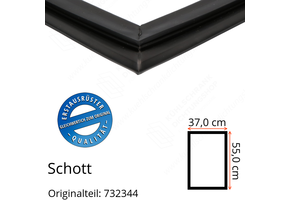 Schott Türdichtung 55,0 x 37,0 cm Ersatzteil: 732344